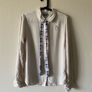 Her Universe Doctor Who necktie blouse